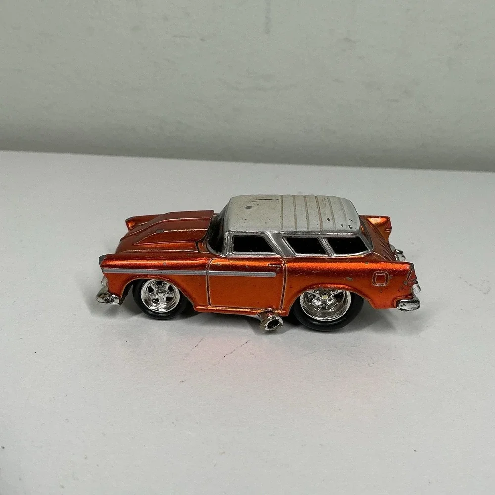Vintage 1955‎ Chevy Nomad 2001 Fun Line Merchandise Muscle Machines   1:64